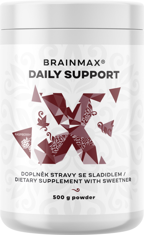 BrainMax Daily Support 500 g - malina