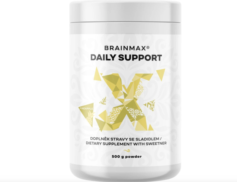 BrainMax Daily Support, 500 g Příchuť: Ananas