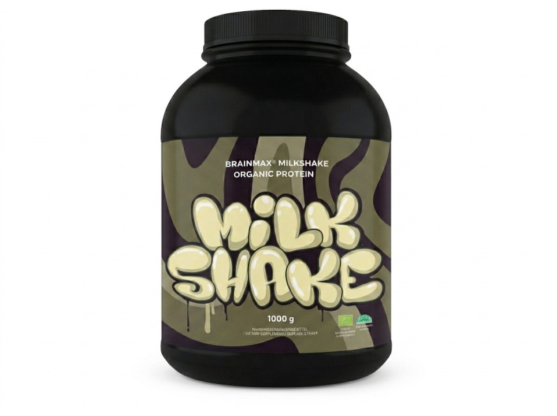 BrainMax Milkshake Whey Protein, 1000 g Příchuť: Neochucený