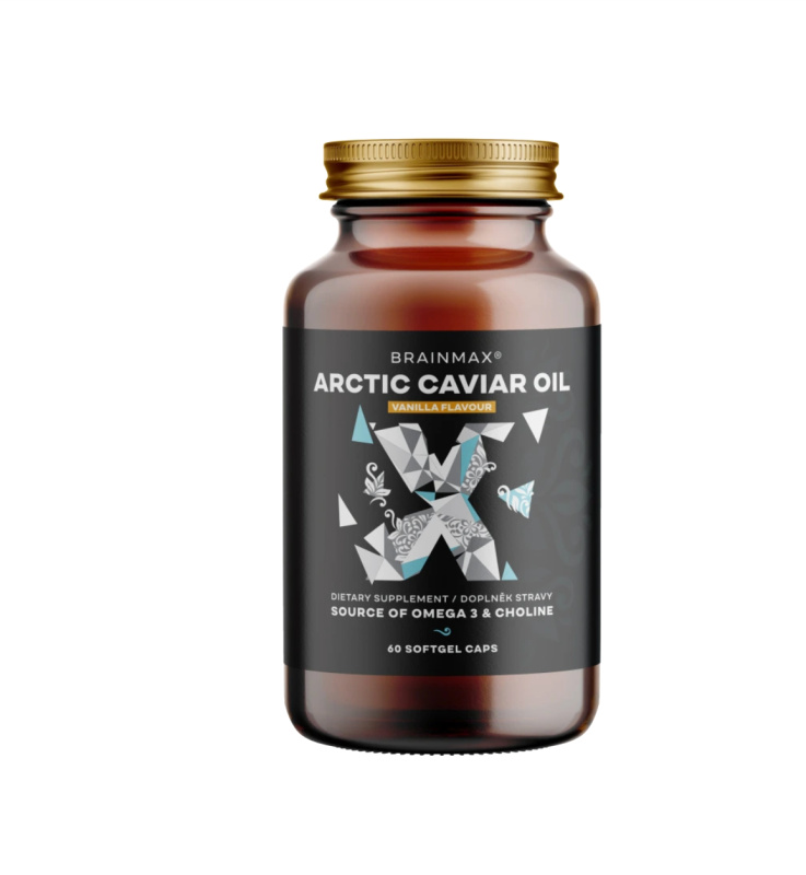 BrainMax Arctic Caviar Oil, 60 softgel kapslí