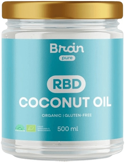 BrainMax Pure RBD kokosový olej BIO 500 ml