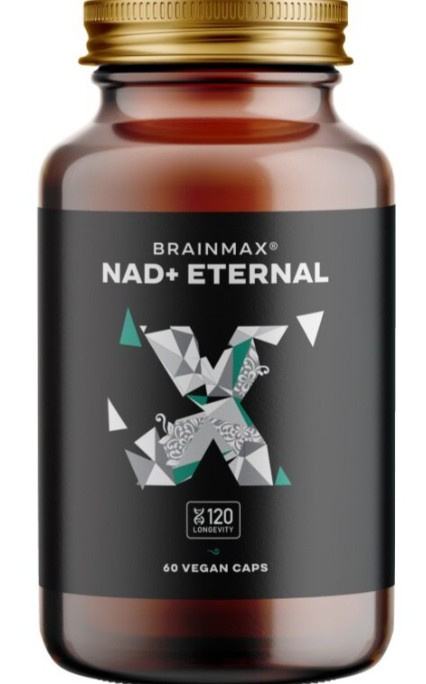 BrainMax NAD+ Eternal, 60 rostlinných kapslí