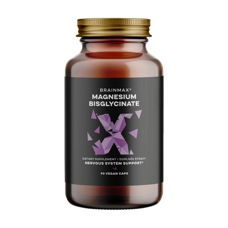 BrainMax Magnesium Bisglycinate 90 kapslí