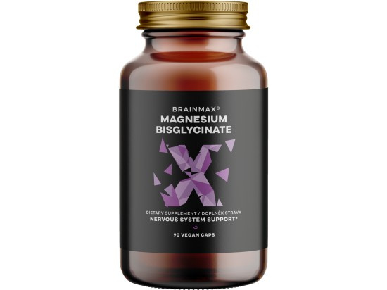 BrainMax Magnesium Bisglycinate 90 kapslí