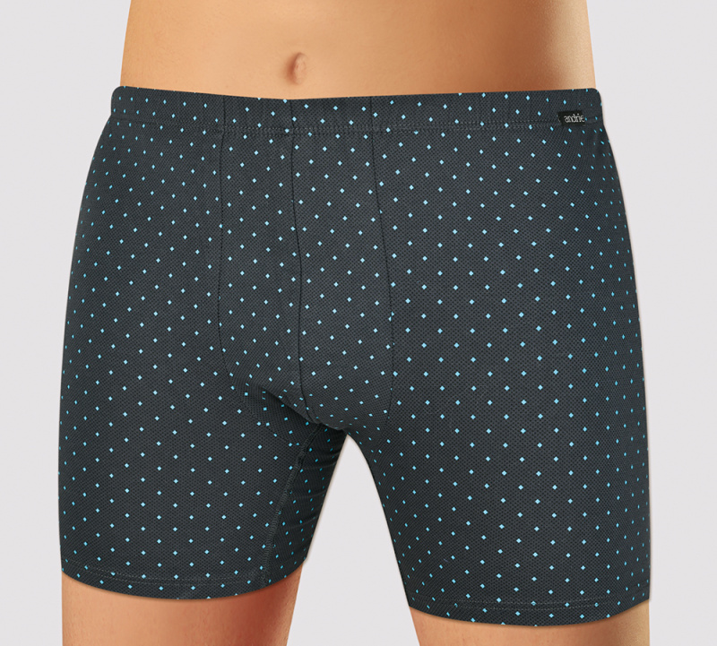 Boxerky Andrie PS 5872 Lycra Barva: Šedá - tmavě, Velikost: L