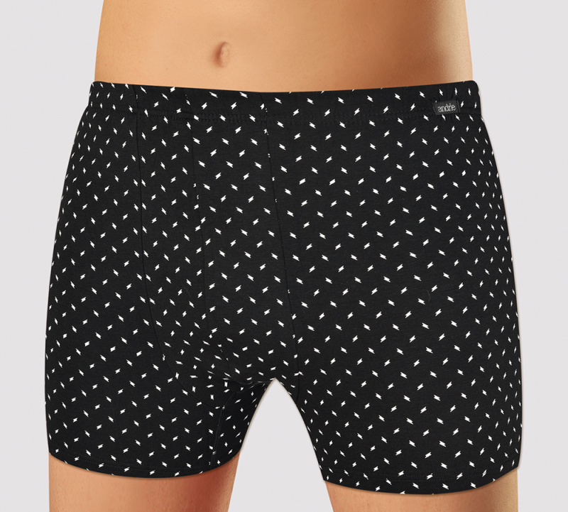 Boxerky Andrie PS 5880 Bambus Barva: Černá, Velikost: L