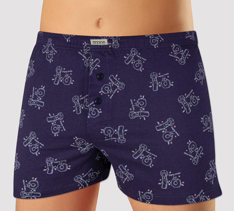 Trenýrky Andrie PS 5899 Barva: Modrá - tmavě, Velikost: 3XL