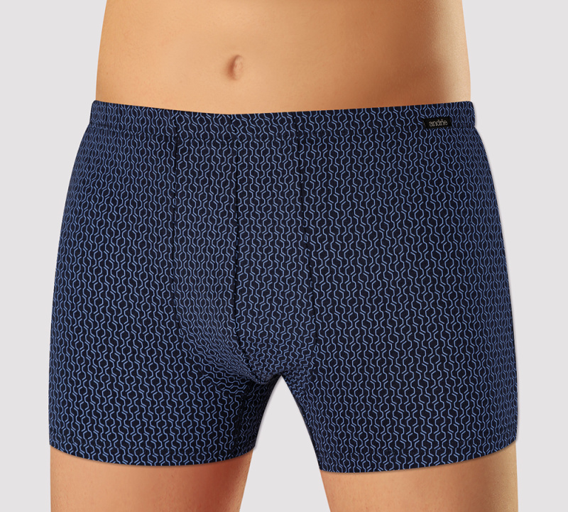 Boxerky Andrie PS 5907 Modal Barva: Modrá - tmavě, Velikost: L
