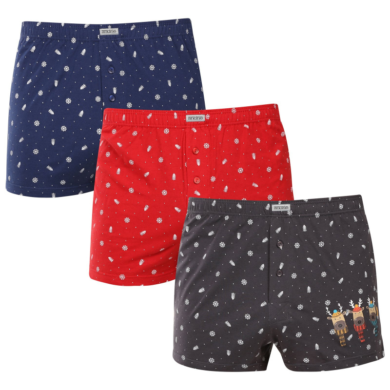 Trenýrky Andrie PS 5911 Barva: Modrá - tmavě, Velikost: XL