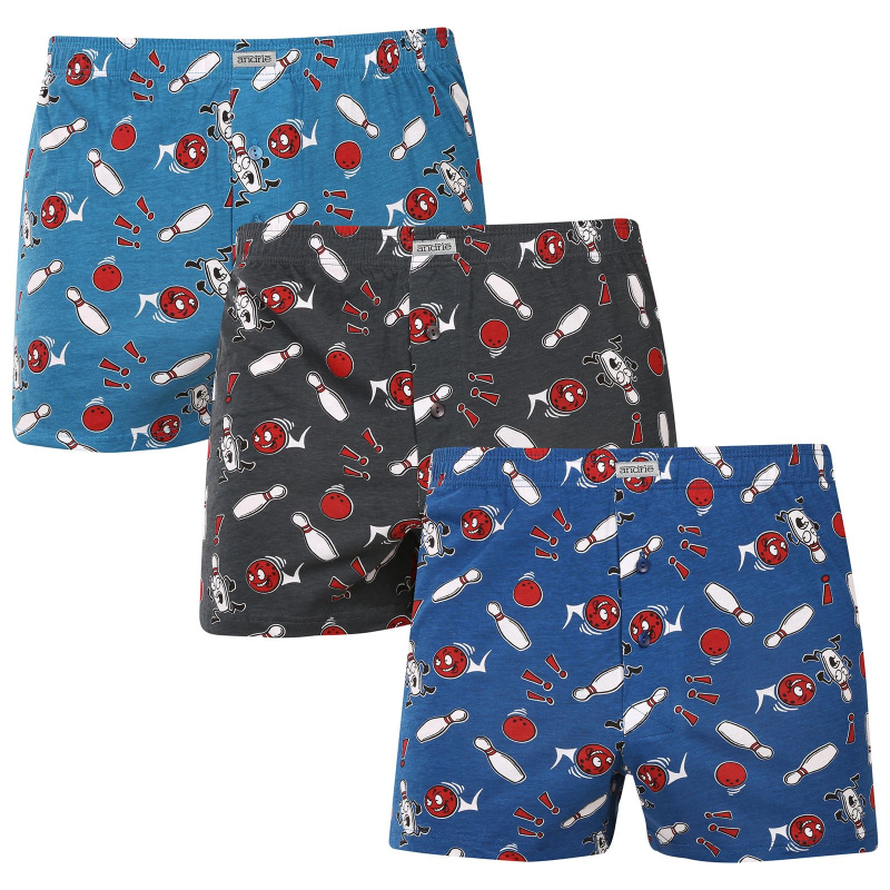 Trenýrky Andrie PS 5932 Barva: Modrá, Velikost: 2XL