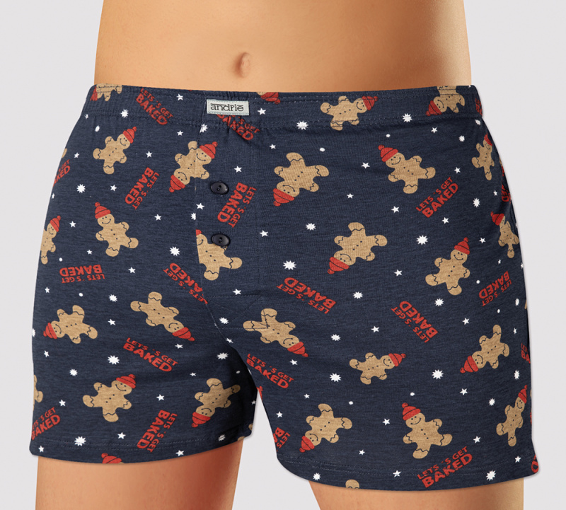 Trenýrky Andrie PS 5934 Barva: Modrá - tmavě, Velikost: XL