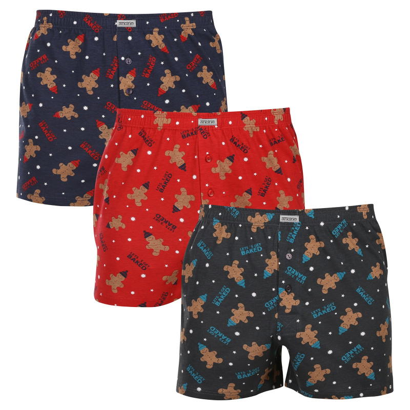 Trenýrky Andrie PS 5934 Barva: Modrá - tmavě, Velikost: 3XL