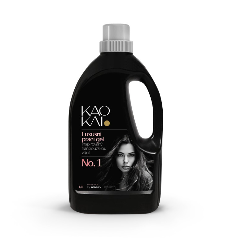 KAO KAI. Prací gel z Marseillského mýdla No. 1, 40PD, 1,5l Pracích dávek: 40