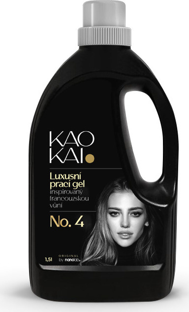 KAO KAI. Prací gel z Marseillského mýdla No. 4, 40PD, 1,5l Objem: 1,5L, Balení: 1, Pracích dávek: 40