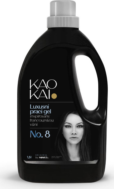 KAO KAI. KAO KAOI. Prací gel z Marseillského mýdla No. 8, 40PD, 1,5l Objem: 1,5L, Pracích dávek: 40
