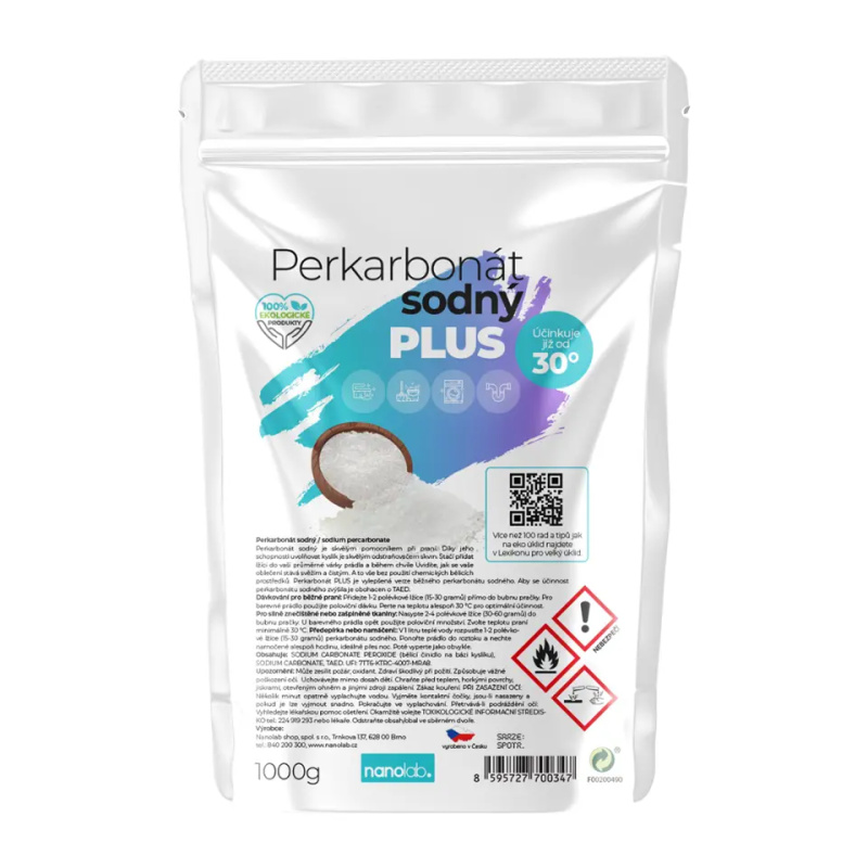 Nanolab Perkarbonát sodný PLUS Balení: 1 kg