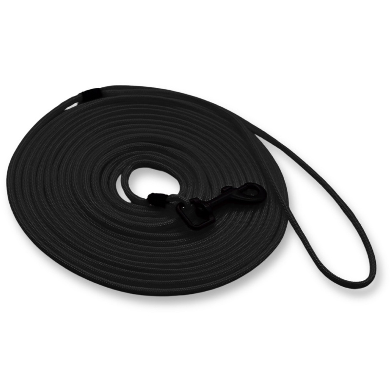 PafDog® stopovací vodítko pro štěňátka 4mm - černé PAF-793