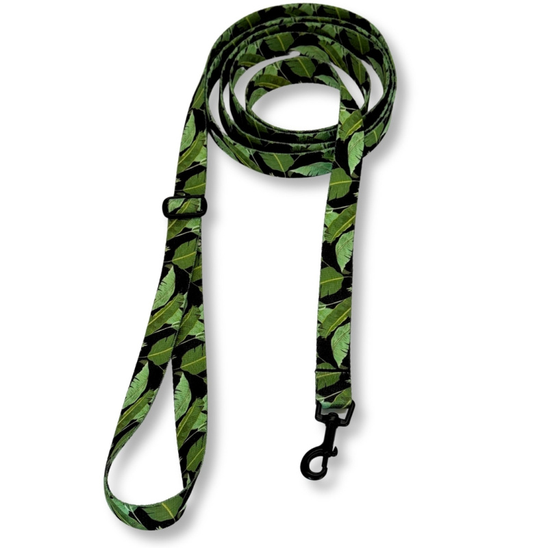 PafDog® Designové vodítko, vzor BANANA LEAF PAF-809