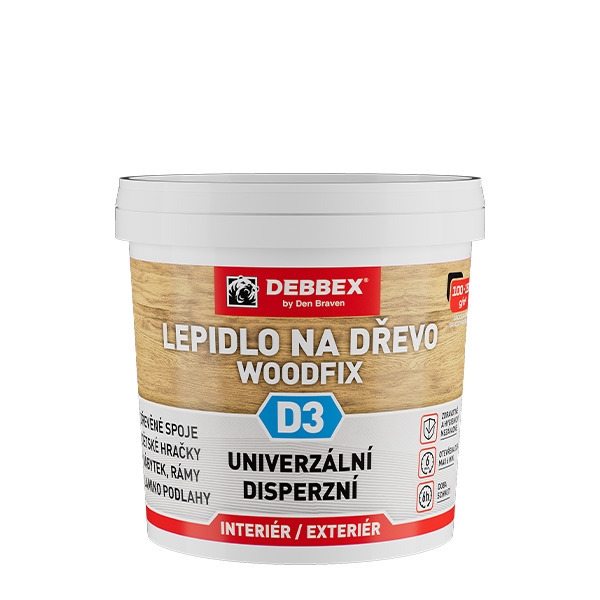 Den Braven Lepidlo na dřevo WOODFIX D3 Balení: 1  kg