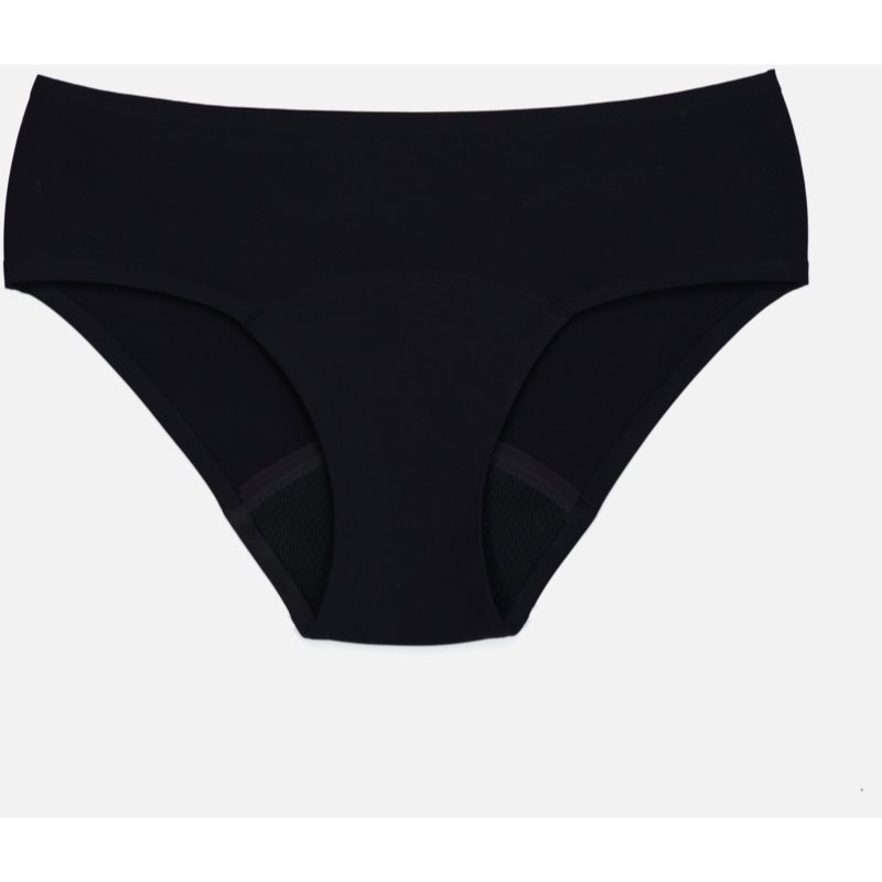 Snuggs Invisible Classic Black látkové menstruační kalhotky 1 ks