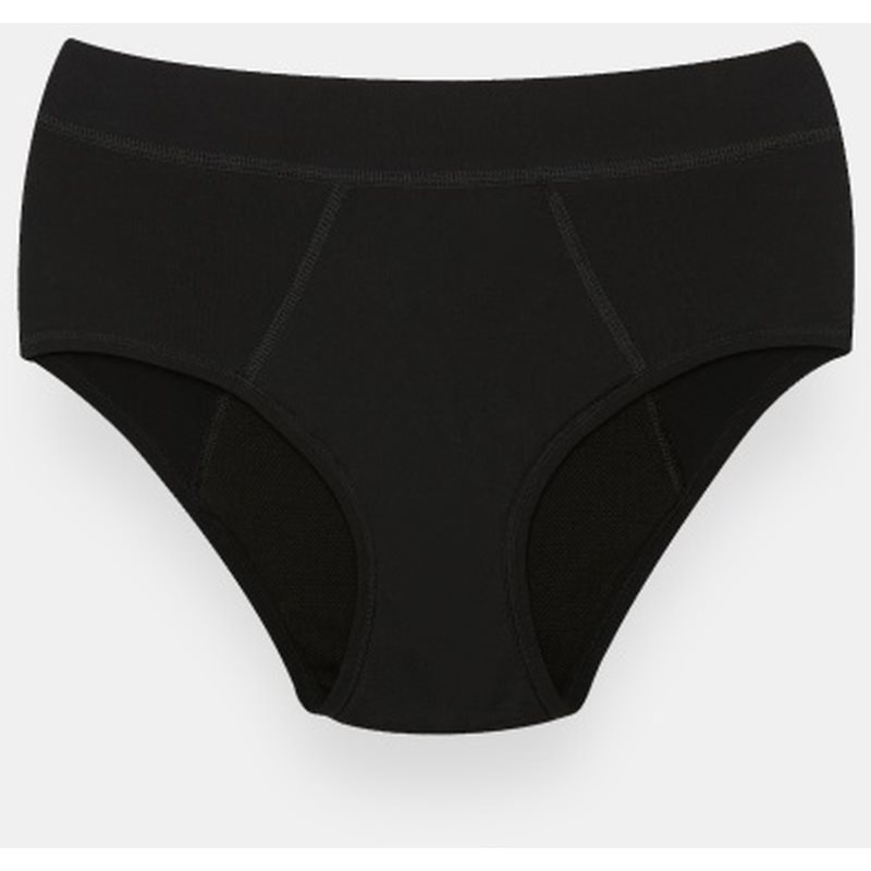 Snuggs Incontinence Recycled Nylon Super Heavy Black pratelné inkontinenční kalhotky velikost S 1 ks