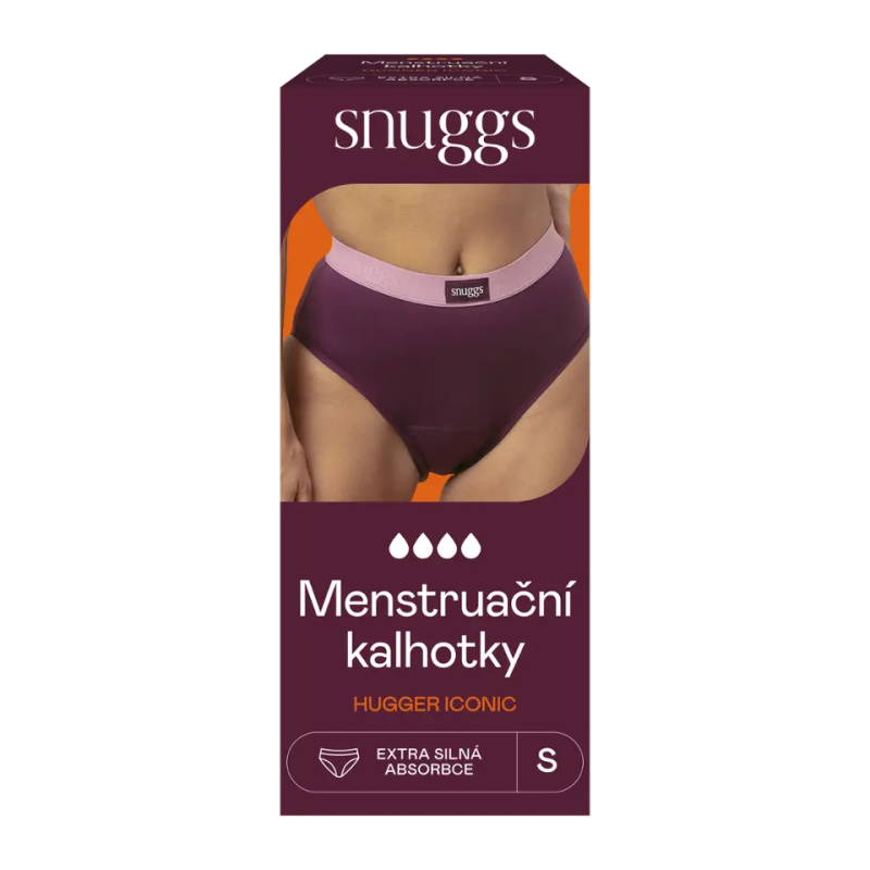Snuggs menstruační kalhotky Hugger Iconic S