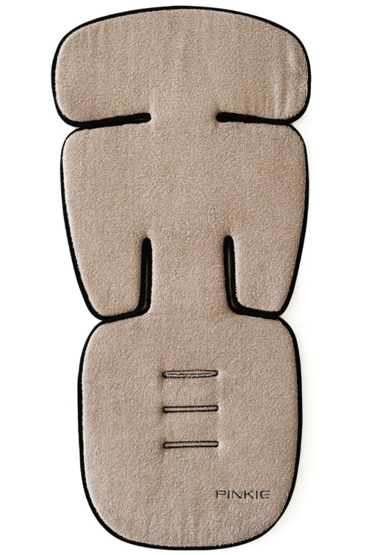PINKIE letní podložka do kočárku Bamboo Taupe