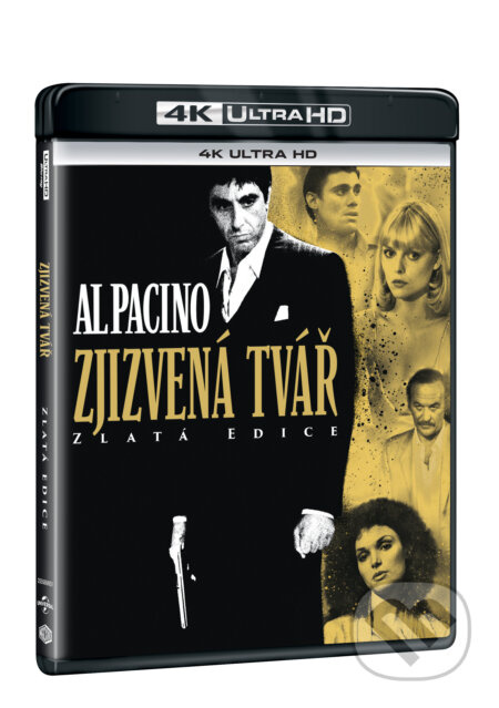 Zjizvená tvář  Ultra HD Blu-ray (UHD a BD) - Brian De Palm, John Whitesell, Brian De Palma - film z kategorie Akční a dobrodružné