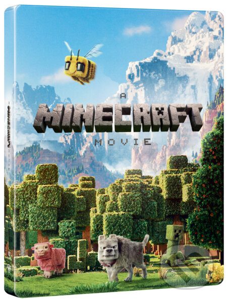 Minecraft vo filme 2BD - steelbook - motiv Day Scene - film z kategorie Dobrodružné filmy