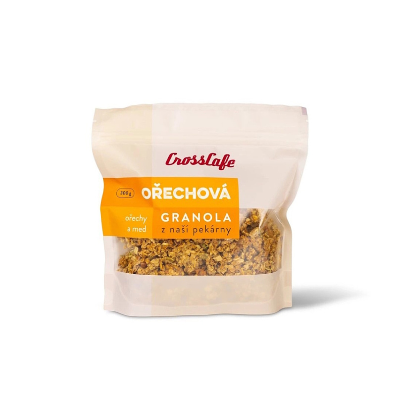 CROSSCAFE Granola ořechová 300 g