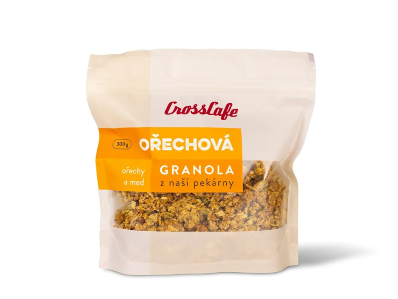 CROSSCAFE Granola ořechová 300 g