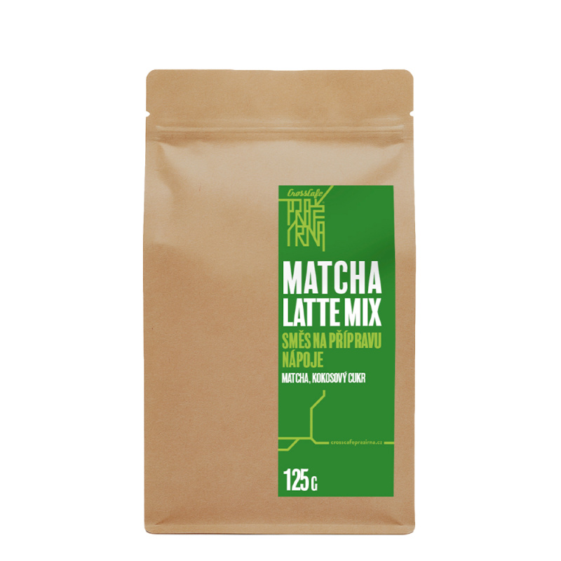 CrossCafe Pražírna Matcha Latte Mix 125 g