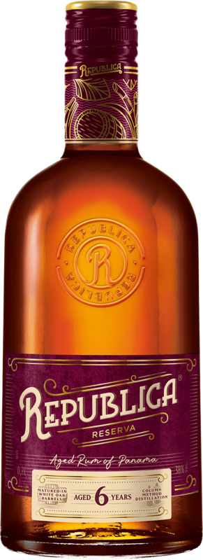 Božkov Republica Reserva 6 letý 38% 0,7l