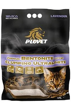 Podestýlka Plovet Premium Wh.Bentonite Lavender  10l