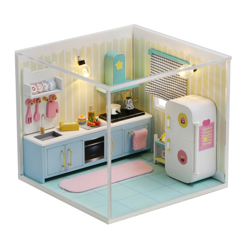 Miniatura domečku Veselá kuchyňka 2Kids Toys