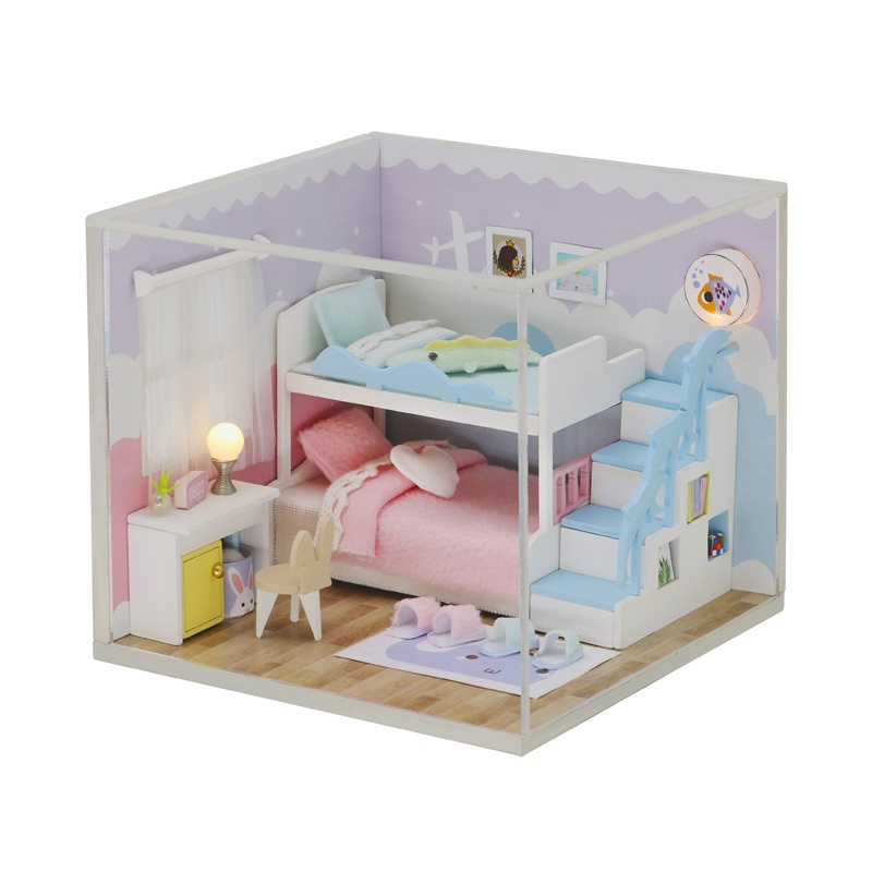 Miniaturní domeček ložnice sladkých snů 2Kids Toys