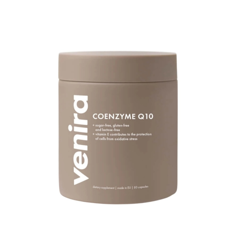 VENIRA Koenzym Q10 s vitaminem E, 80 kapslí