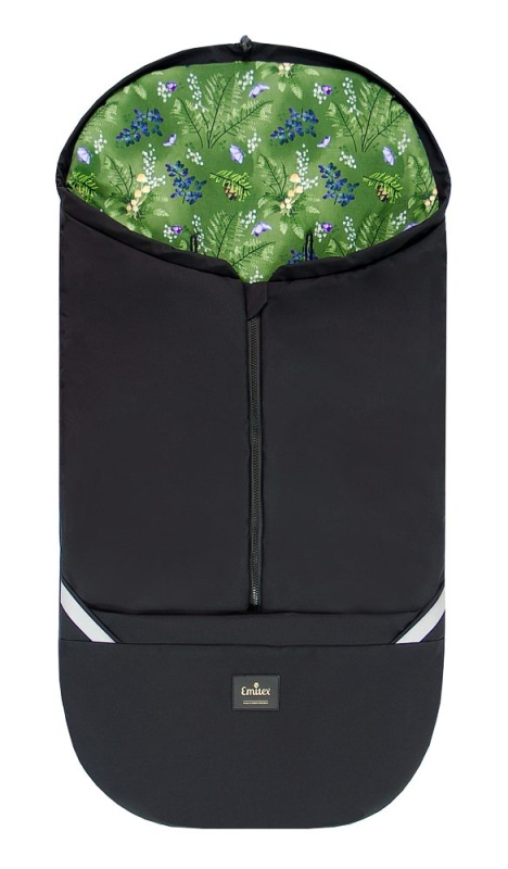 Emitex Fusak 2v1 Cocoon Softshell Black + Fairytale Woodland