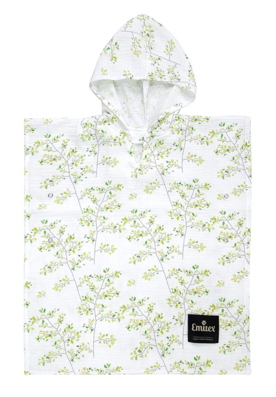 Emitex Mušelínové pončo Pure Nature - věk 1-3