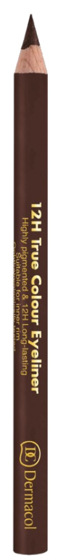 DERMACOL 12H True Colour Eyeliner  6 Dark Brown 2 g