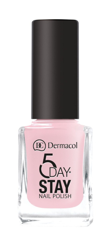 Dermacol 5 Day Stay dlouhotrvající lak na nehty odstín 06 First Kiss 11 ml