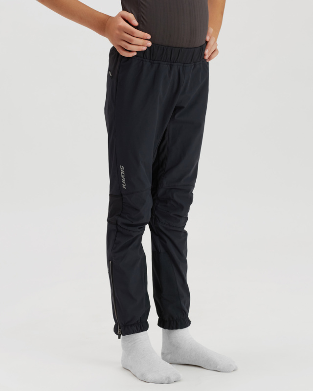 Dětské sportovní kalhoty SILVINI Melito černá Velikost: 146-152