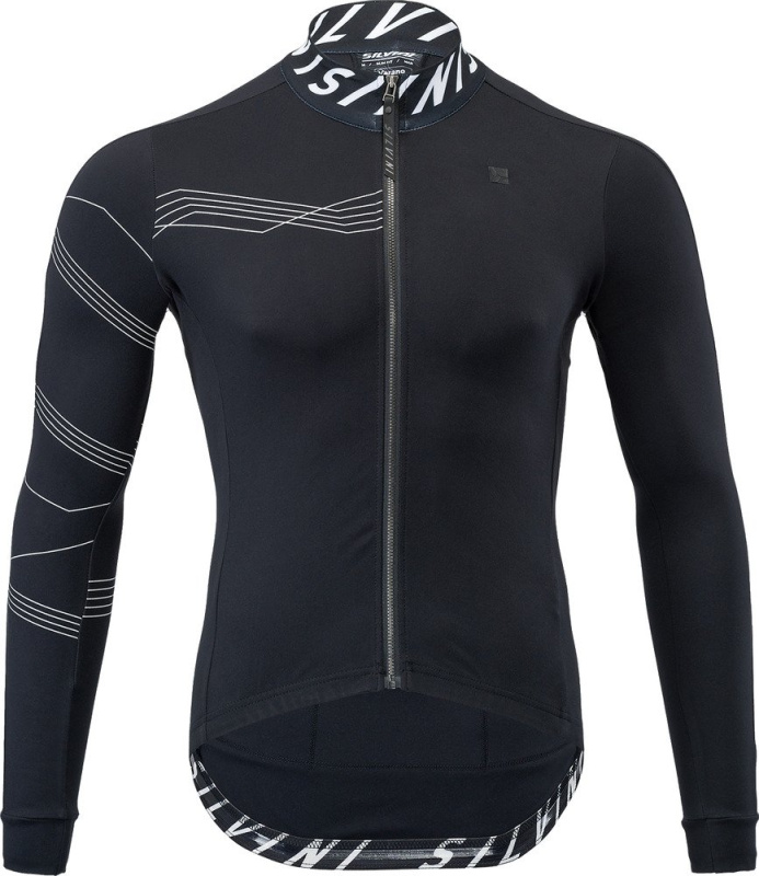 Pánský cyklo dres SILVINI Varano černá Velikost: S