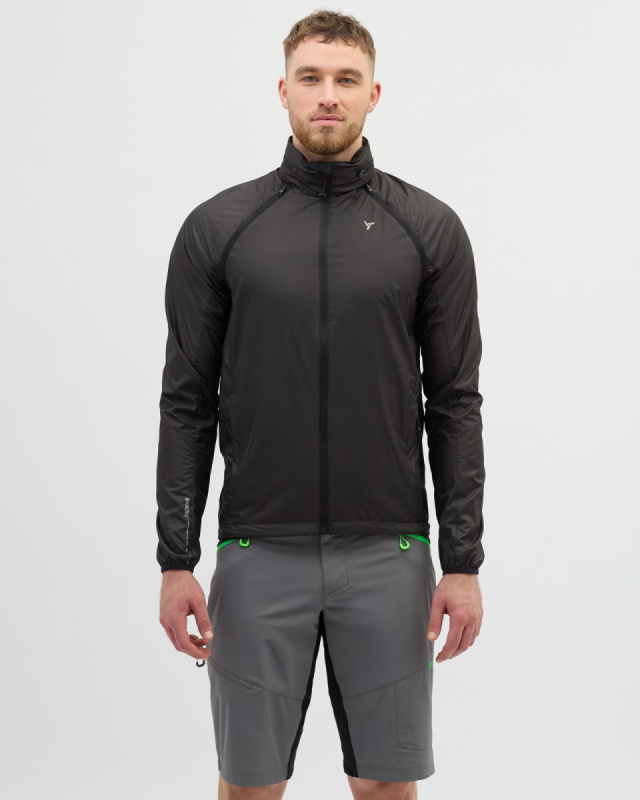 Pánská větruvzdorná bunda SILVINI Vetta černá Velikost: 4XL