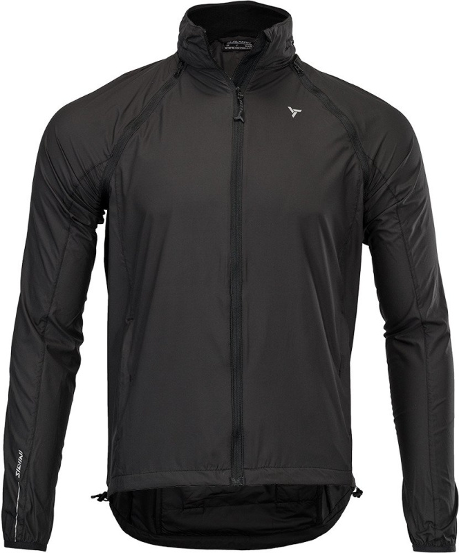 Pánská větruvzdorná bunda SILVINI Vetta černá Velikost: 4XL