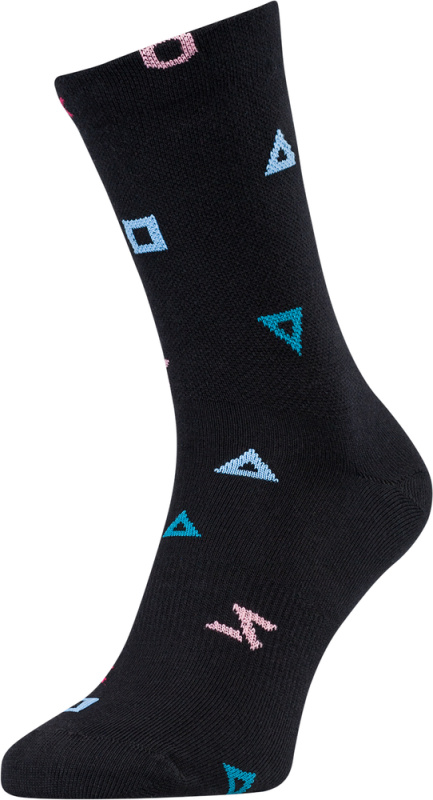 Cyklo ponožky SILVINI Dogana černá Velikost: 36-38