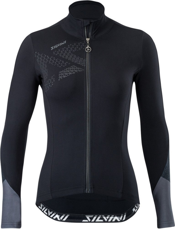 Pánský cyklo dres SILVINI Calvana černá Velikost: XL