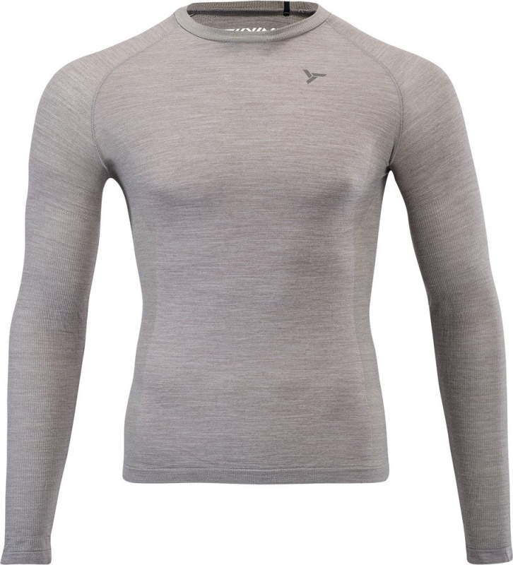 Merino triko SILVINI Lana šedá Velikost: L/XL