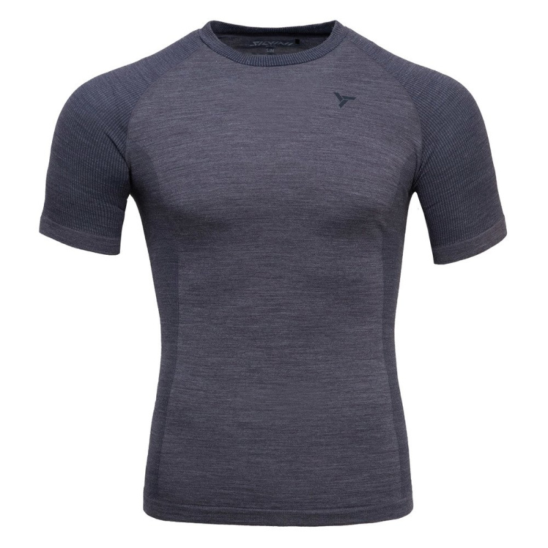 Merino triko SILVINI Soana modrá Velikost: L/XL