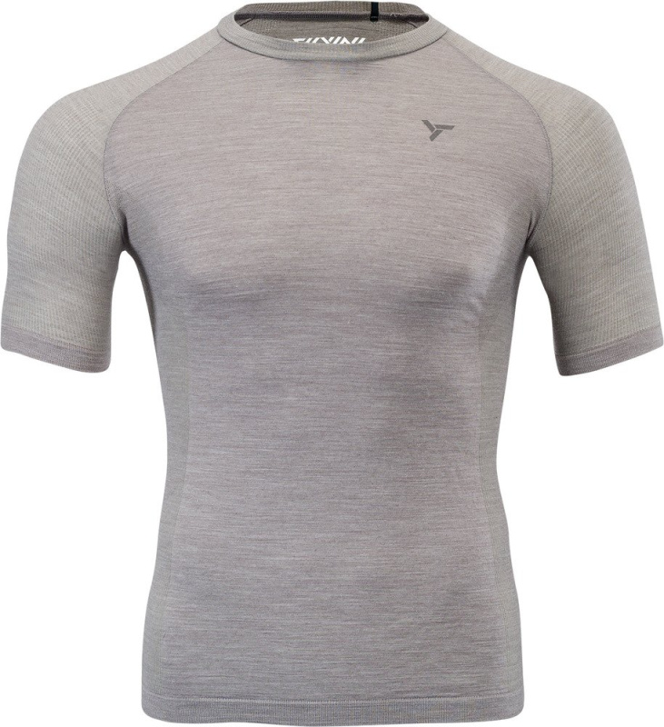 Merino triko SILVINI Soana šedá Velikost: L/XL